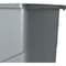 Global Industrial Slim Trash Container, 23 Gallon, Gray 261902GY - alternate 2